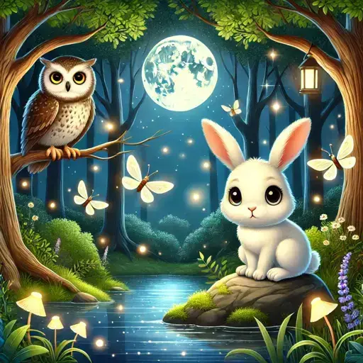 داستان داستان کودکانه: چگونه خرگوش جنگل ترس از تاریکی را شکست داد