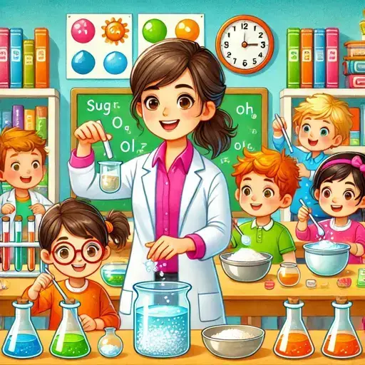 داستان داستان کودکانه درباره مخلوط و محلول | آموزش مفاهیم علوم با آزمایش های جذاب