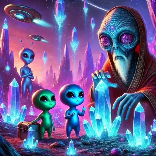 داستان راز کریستال های درخشان و مراقبت از داشته ها