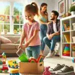 داستان کودکانه درباره کمک به والدین: دختر شلخته ای که منظم شد