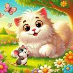 داستان کودکانه: گربه ملوس و درس بزرگی درباره گذشت و دوستی