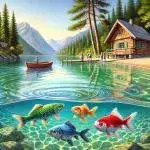 داستان دوستانِ دریاچه و ماهی ها