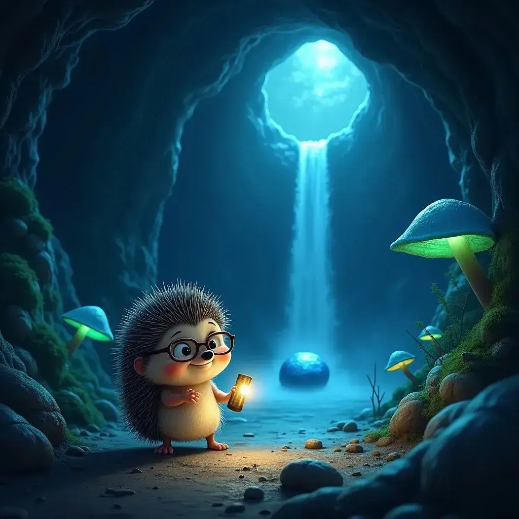 داستان ماجراجویی جادویی هربری خارپشت: راز سنگ ماه و درس شجاعت | داستان کودکانه آموزشی