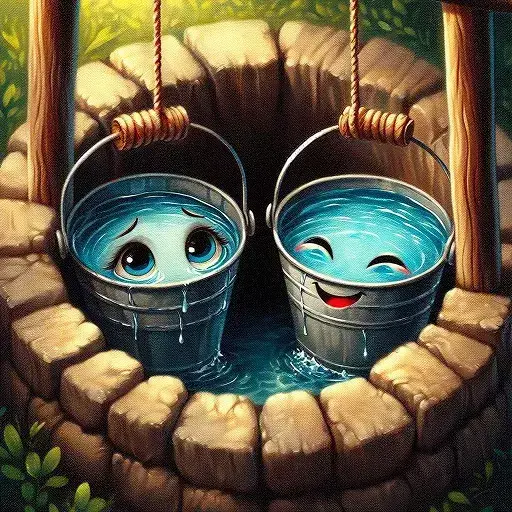 داستان داستان صوتی دو سطل آب در چاه