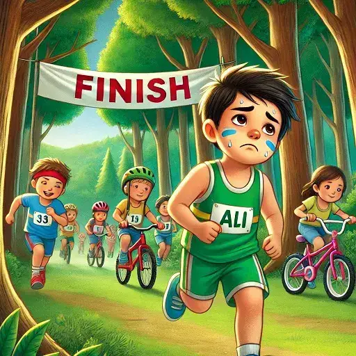 داستان داستان مسابقه بزرگ: نتیجه تلاش