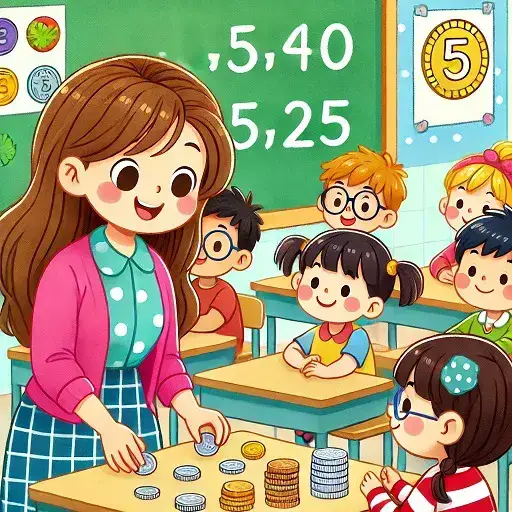 داستان سارا و ماجراجویی در دنیای سکه ها: درس شماره گذاری پول