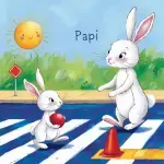 خرگوش کوچولو و آموزش ایمنی در خیابان | داستان کودکانه آموزنده برای عبور بیخطر + نکات ایمنی