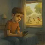 داستان کودکانه درباره مضرات گوشی | قصه علی و اعتیاد به بازی با موبایل