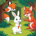 داستان آموزندهٔ خرگوش و روباه: قصه ای دربارهٔ اعتماد نکردن به غریبه ها برای کودکان