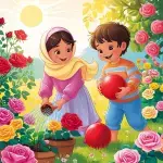 زهرا و علی: داستان خواهر و برادری که احترام و محبت را از والدین آگاه آموختند | داستان خانوادگی آموزنده