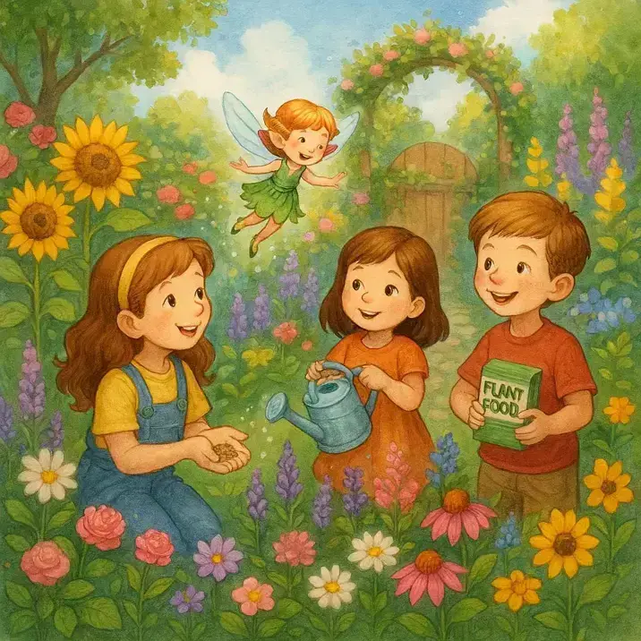 داستان باغ جادویی دوستی