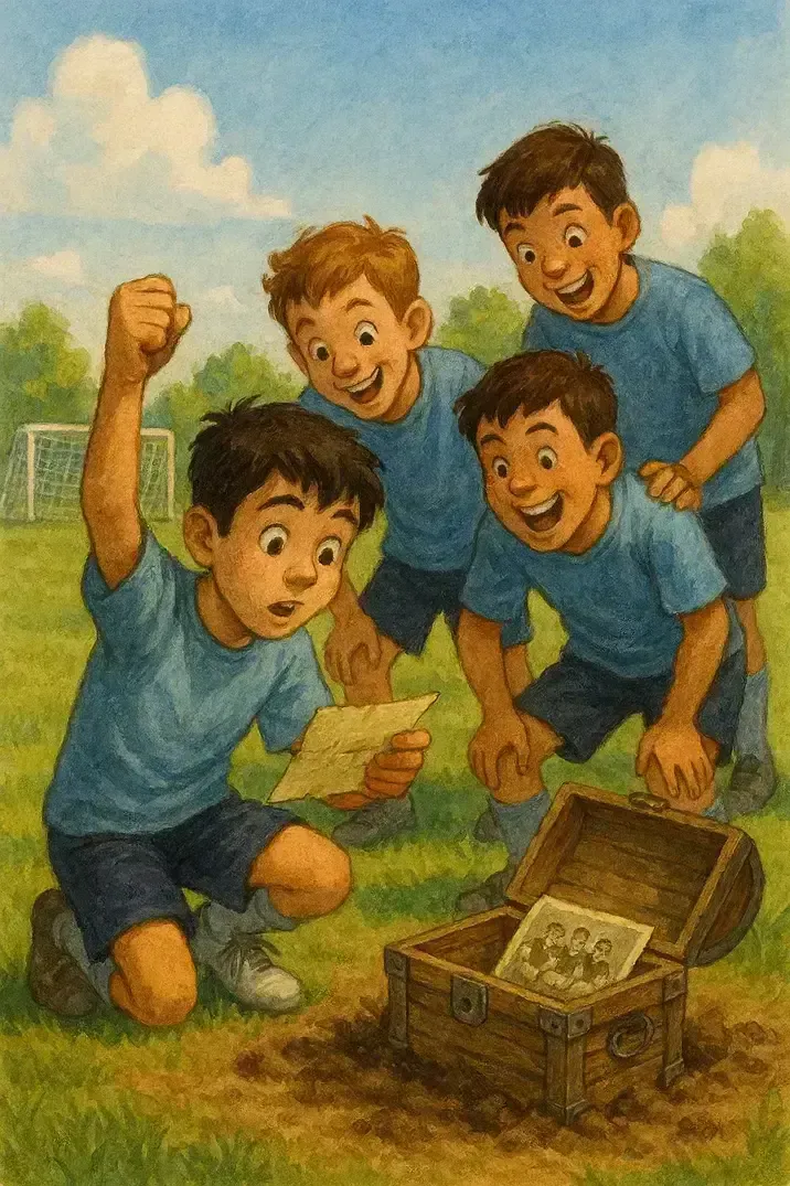 داستان راز زمین فوتبال