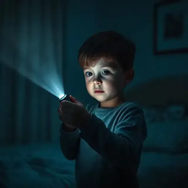 داستان کودکی که در تاریکی شجاعت پیدا کرد
