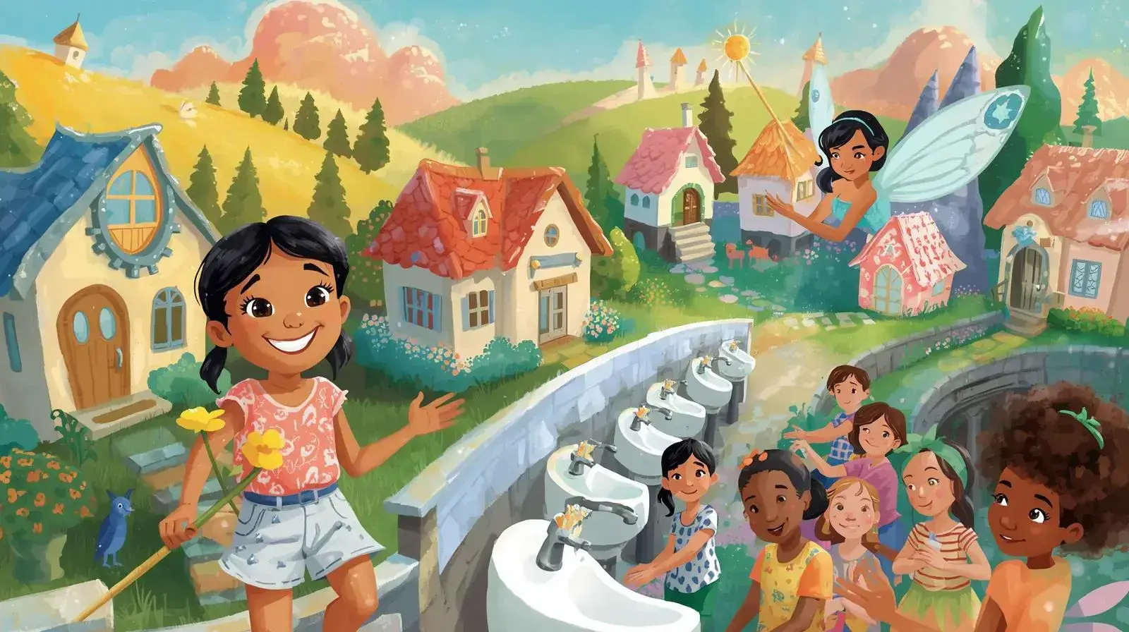 داستان ماجراجویی های نازنین در سرزمین پاکیزگی