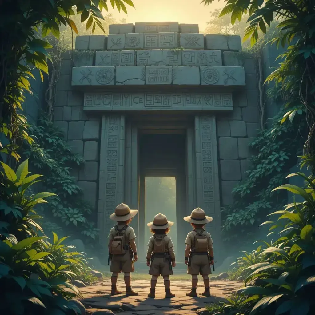 داستان راز معبد فراموش شده: ماجراجویی یک گنج پنهان