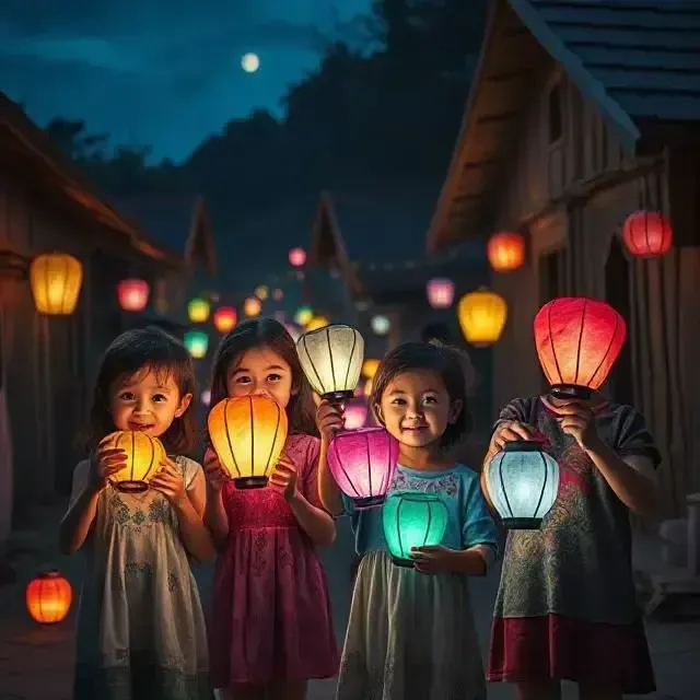 داستان چراغ های کوچک در دل تاریکی