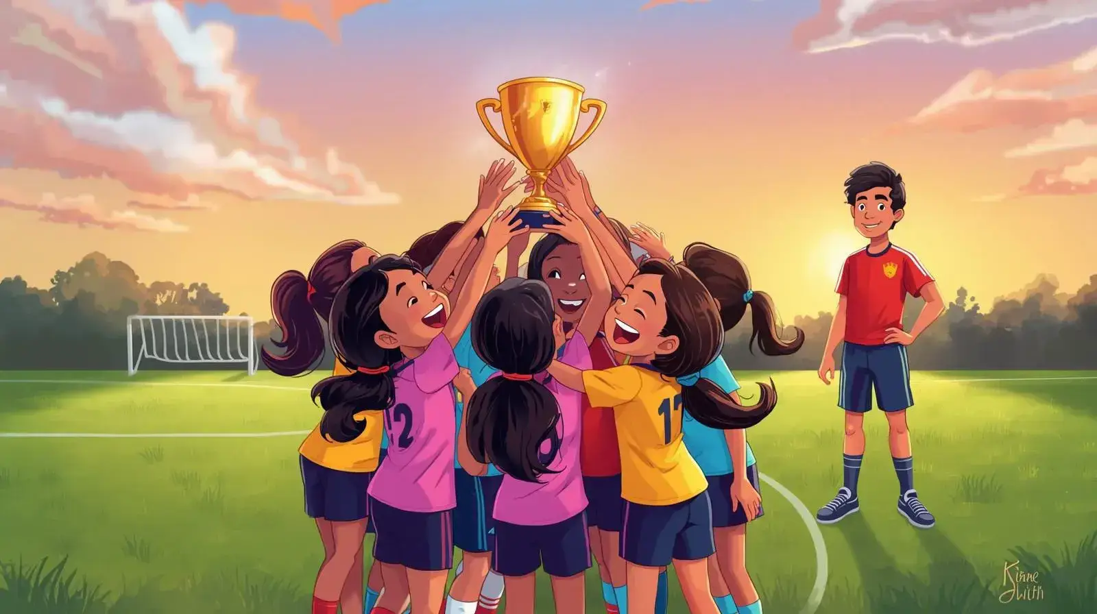 داستان تیم برنده: داستان همکاری و تلاش برای قهرمانی