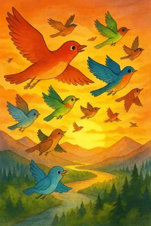 داستان ماجراجویی پرندگان در سفر بزرگ مهاجرت
