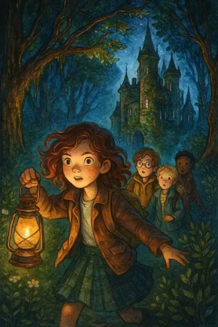 داستان ماجراجویی لیلا و راز قلعه فراموش شده