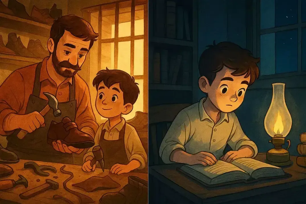 داستان پسر کفاش که دانشمند شد