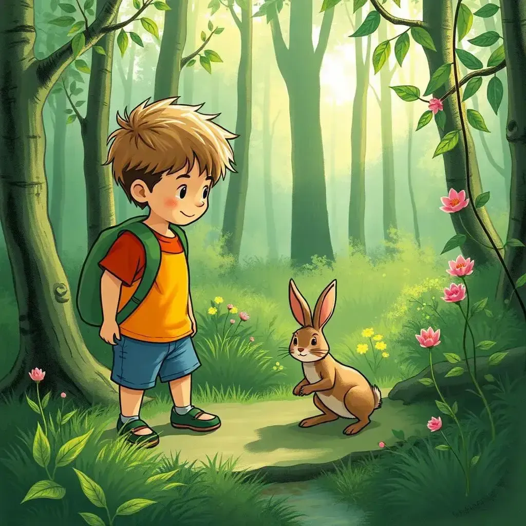 داستان خرگوش گمشده و کودک مهربان