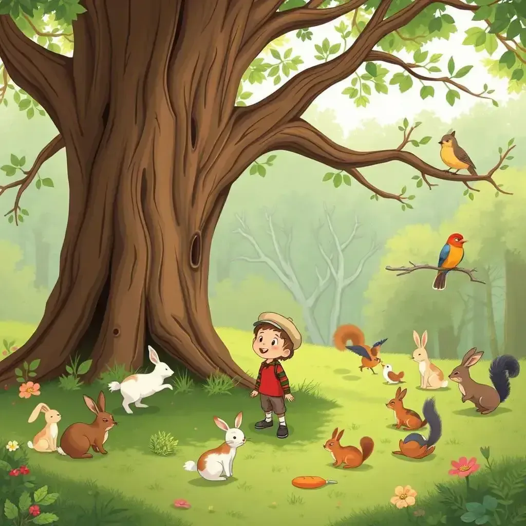 داستان کودک و درخت سخنگو: داستانی درباره دوستی با طبیعت