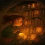 راز کتابخانه زیرزمینی و دختر کنجکاو