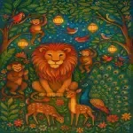 جشن شگفت انگیز حیوانات جنگل