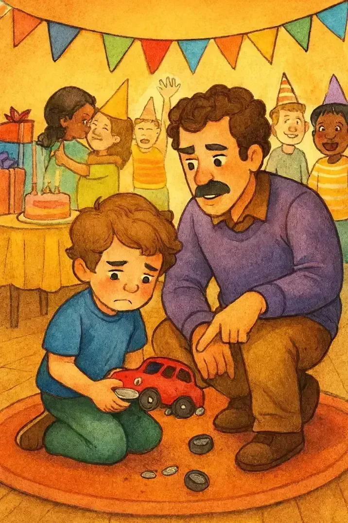 داستان داستان کودکانه درباره اجازه گرفتن در مهمانی