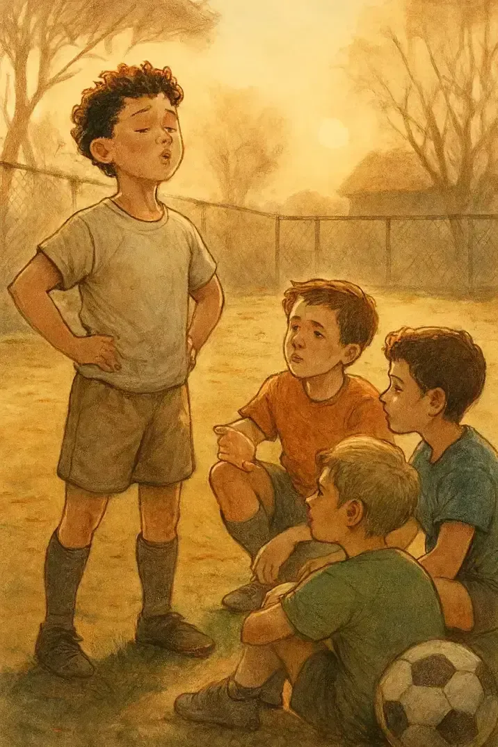 داستان کنترل خشم آرش در زمین فوتبال