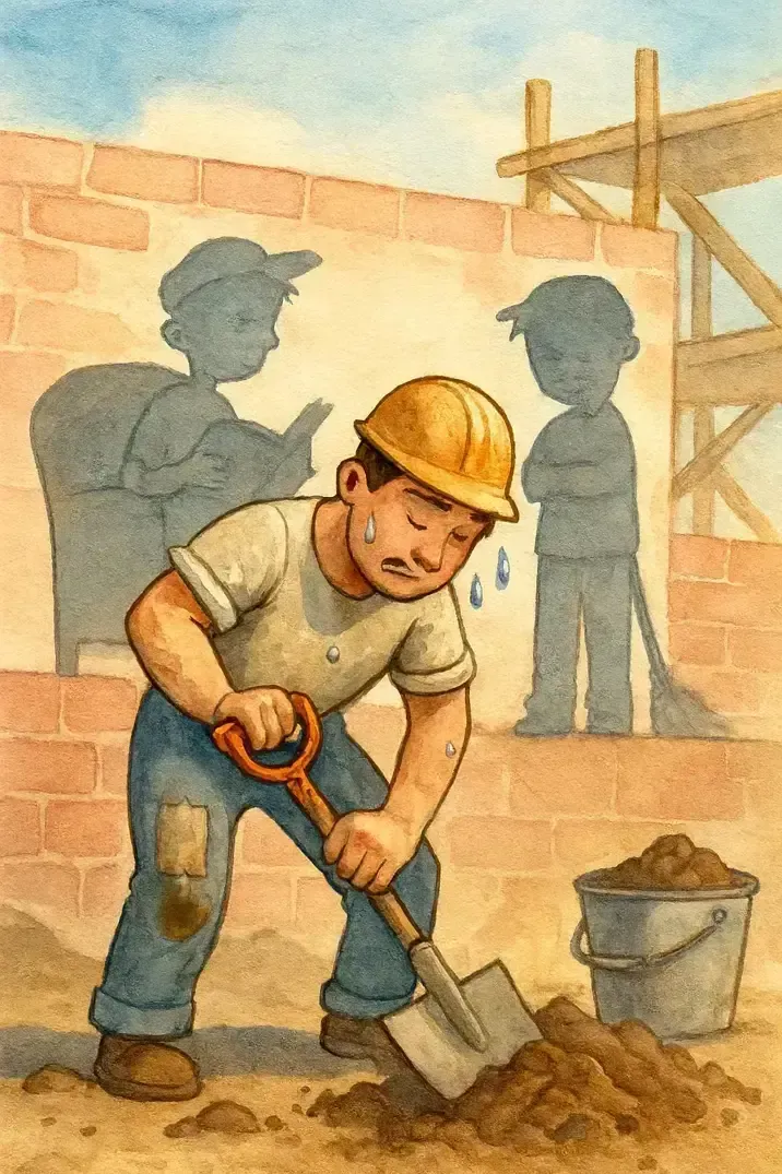 داستان علی و زندگی سخت به خاطر تنبلی