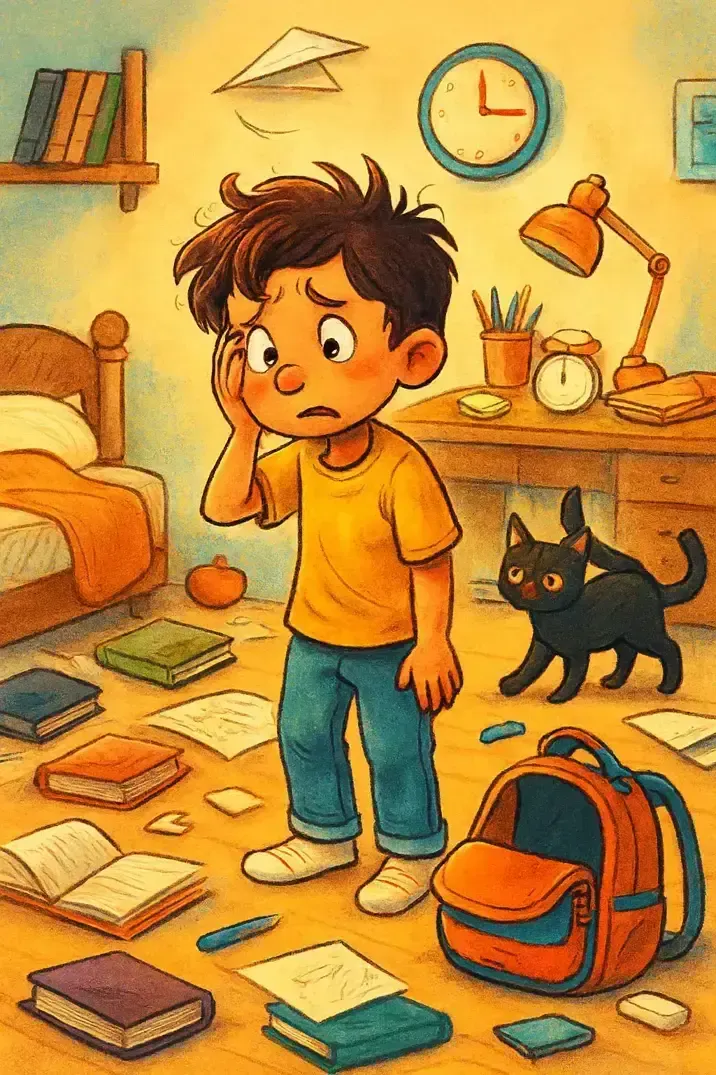 داستان ماجرای شلختگی علی و روز سخت مدرسه