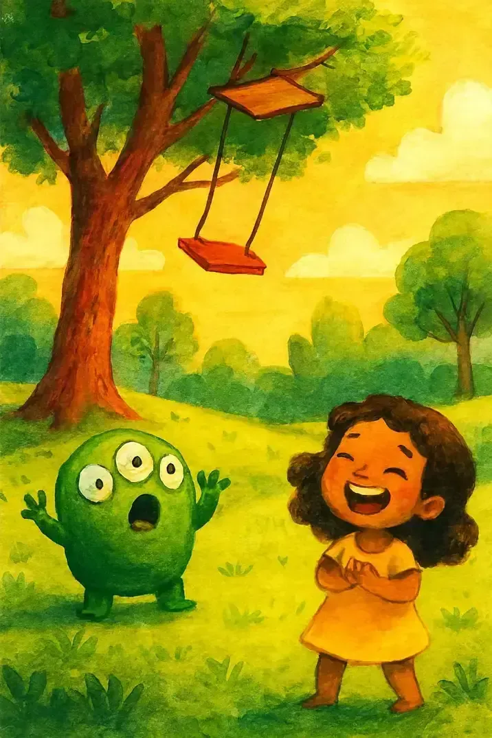 داستان سفر خنده دار با آدم فضایی در پارک