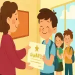 پاداش با ادب بودن در مدرسه