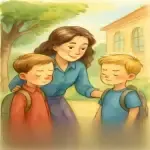 علی و دعوای بی دلیل در حیاط مدرسه