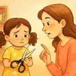 قصه کودکانه درباره اجازه گرفتن برای استفاده از وسایل در خانه