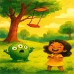 سفر خنده دار با آدم فضایی در پارک