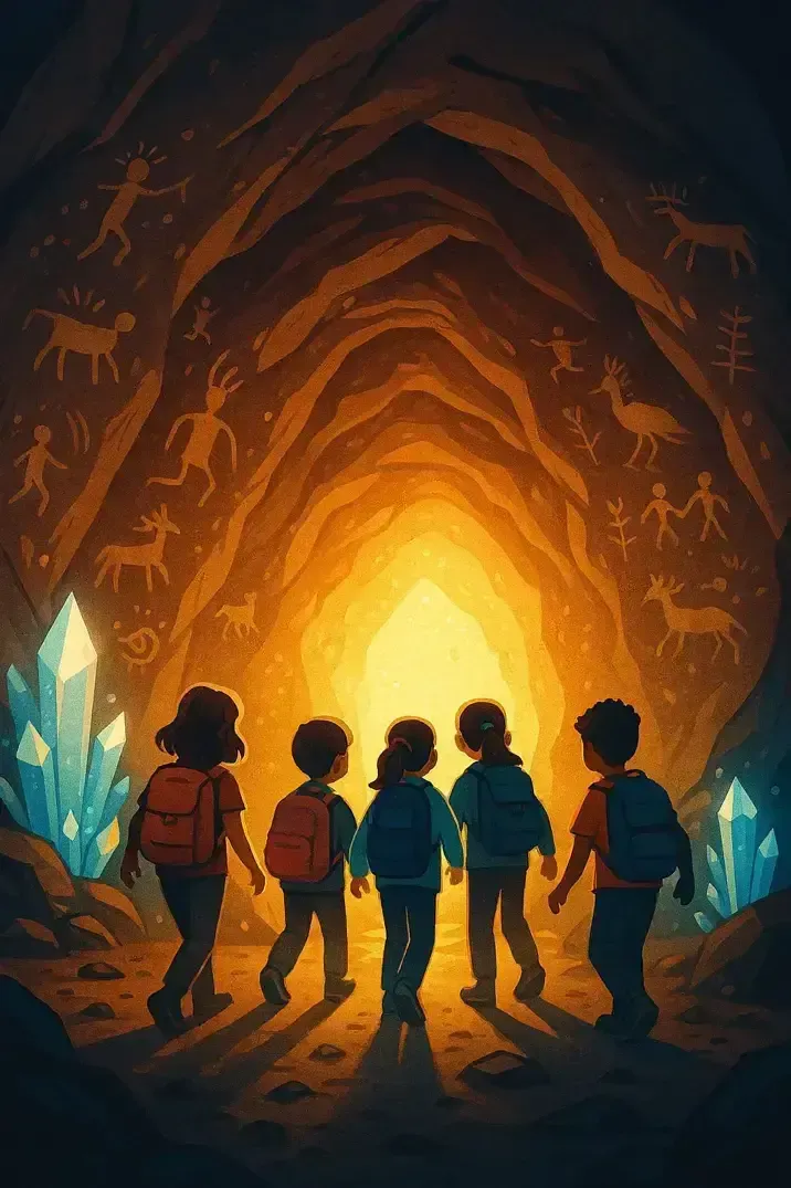 داستان سفر تابستانی به غار شگفت انگیز کوهستان
