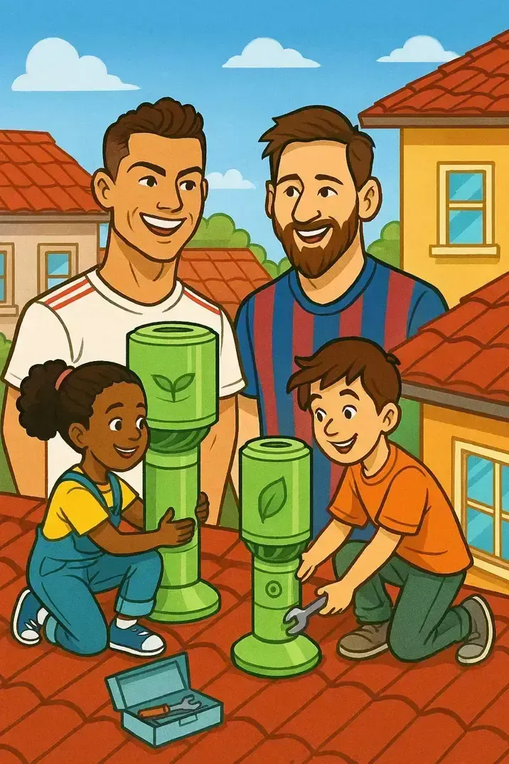 داستان دستگاه پشت بامی برای پاک سازی آسمان