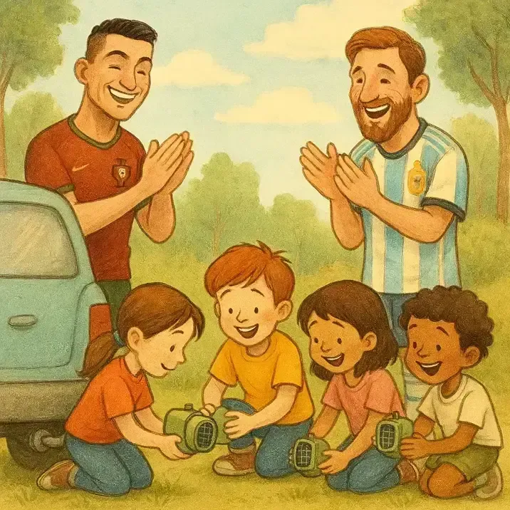 داستان اختراع بچه ها برای اگزوز ماشین ها