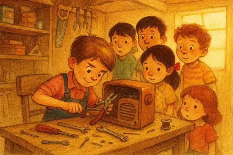 داستان علی و کارگاه تعمیر لوازم الکترونیکی