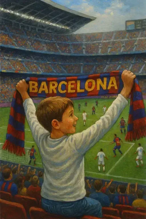 داستان رویای بزرگ امیر برای دیدن بازی بارسلونا و رئال مادرید