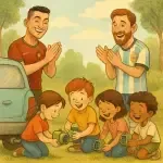 اختراع بچه ها برای اگزوز ماشین ها