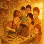 علی و کارگاه تعمیر لوازم الکترونیکی