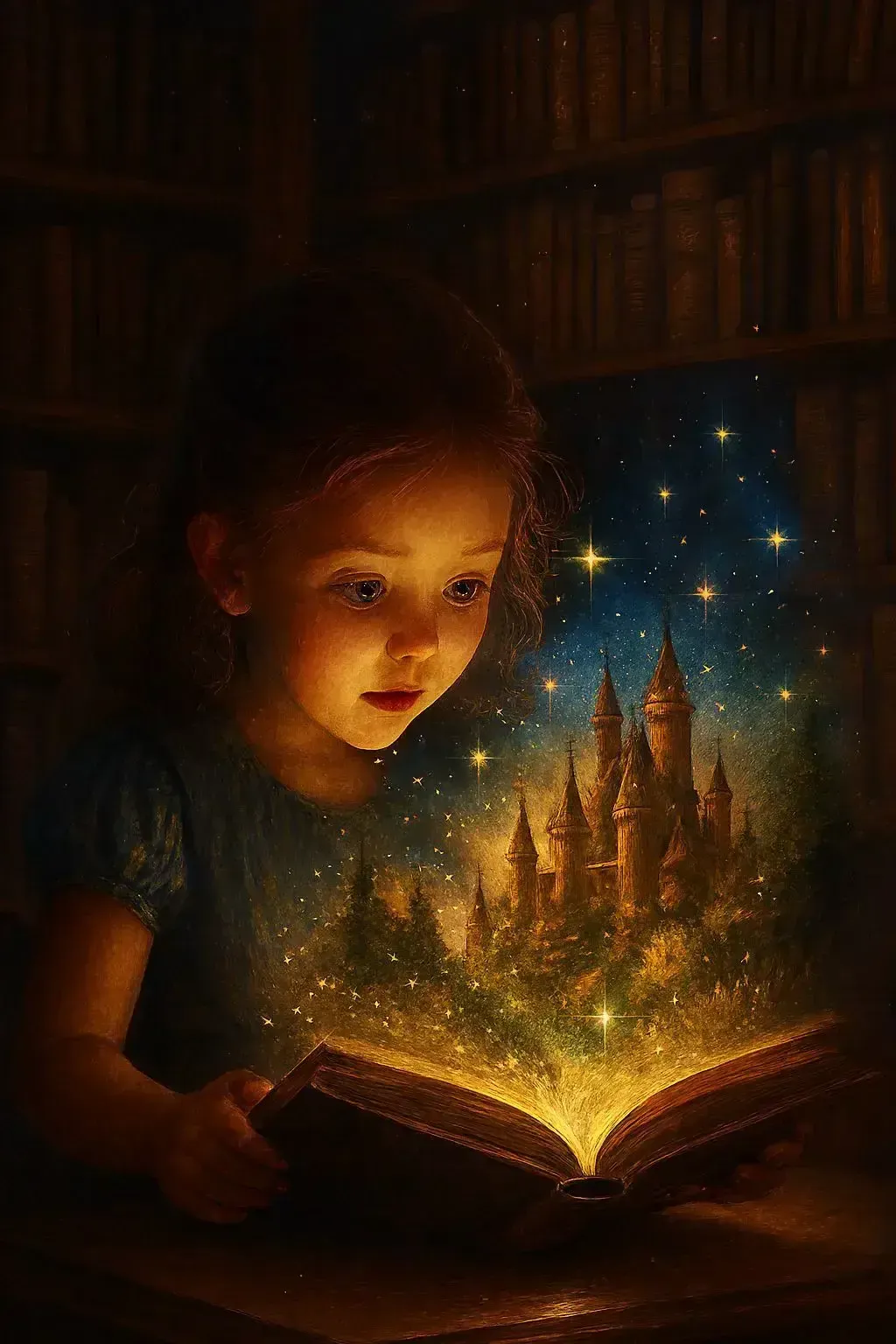 داستان کتابخانه جادویی و تغییر زندگی سارا