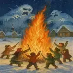 رویارویی با غول های یخی و اتحاد بچه های روستا