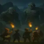 حمله غول های سنگی و شجاعت بچه های روستا