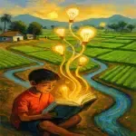 پسر کتابخوان و راز موفقیت در روستا