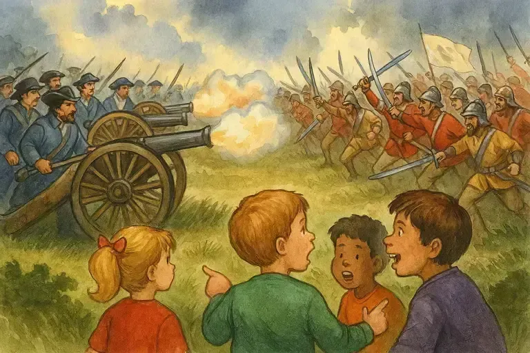 داستان داستان کودکانه طولانی درباره جنگ چالدران و اهمیت اتحاد