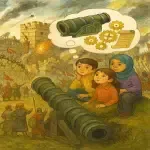 داستان کودکانه طولانی درباره فتح قسطنطنیه و اهمیت علم و نوآوری